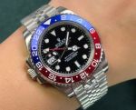 ROLEX GMT 2 Jubilee 904L Steel 40MM Automatic Movement Watch
